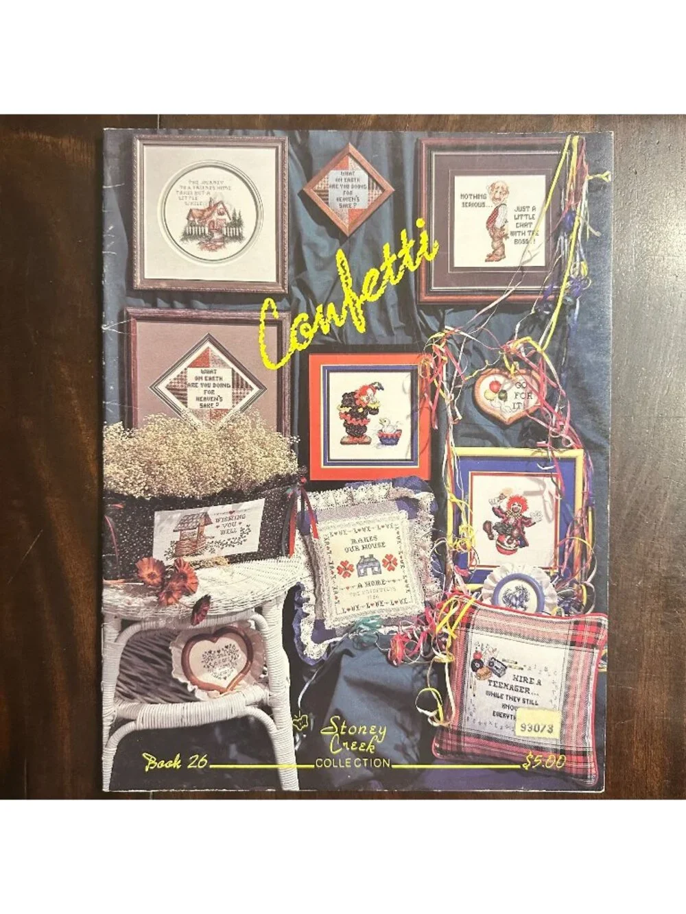 Stoney Creek Confetti Cross-Stitch Pattern Book 26 Vintage Designs